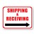 Durastripe Rectangle Sign - Shipping & Receiving (Right Arrow)